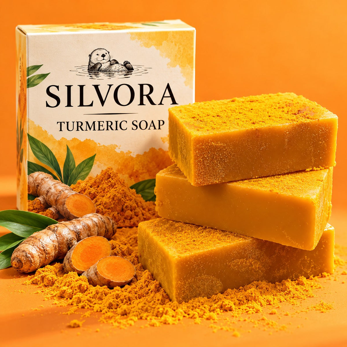 SILVORA Turmeric Soap