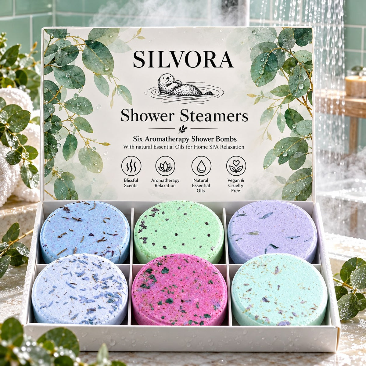 SILVORA Shower Steamers