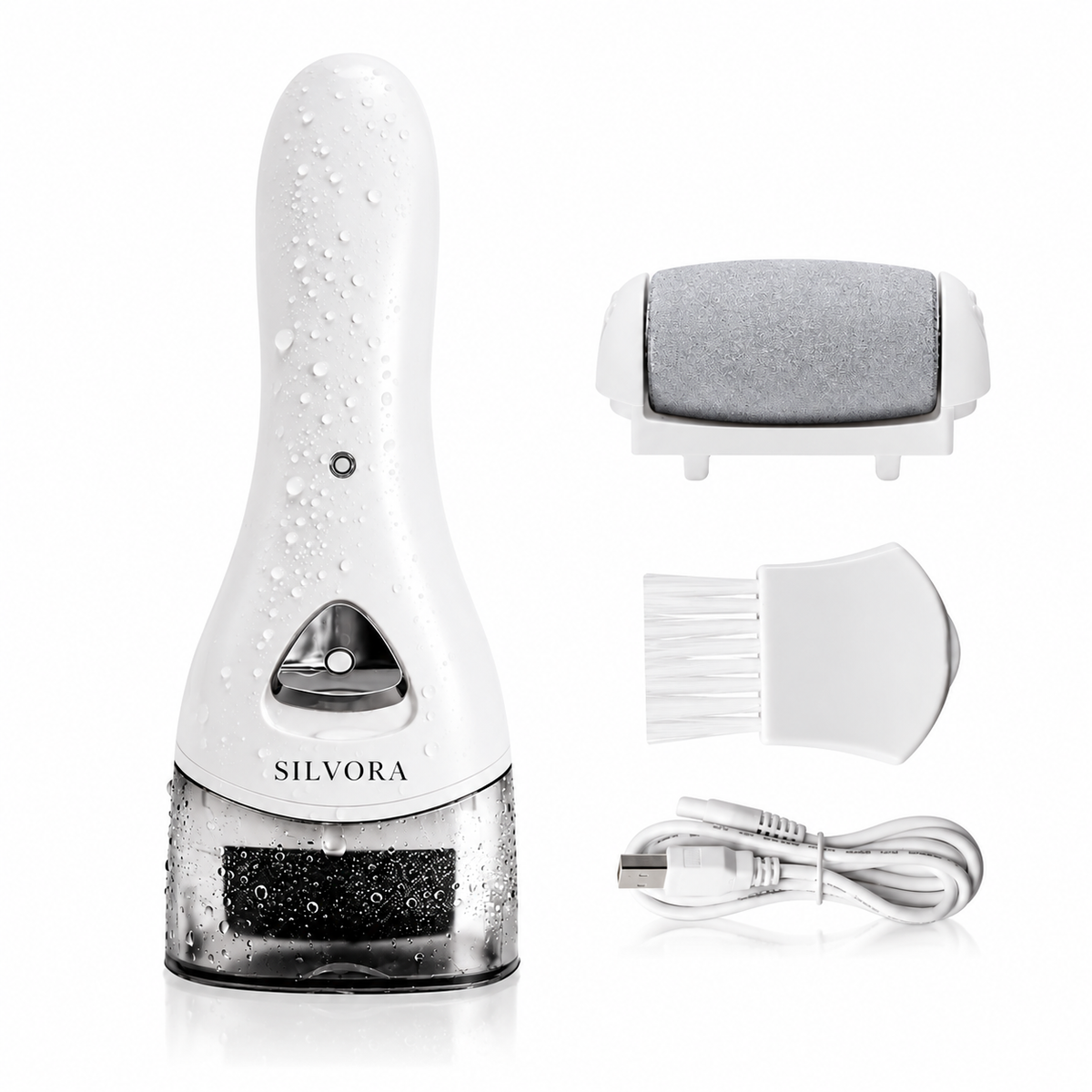 SILVORA rechargeable foot callus remover