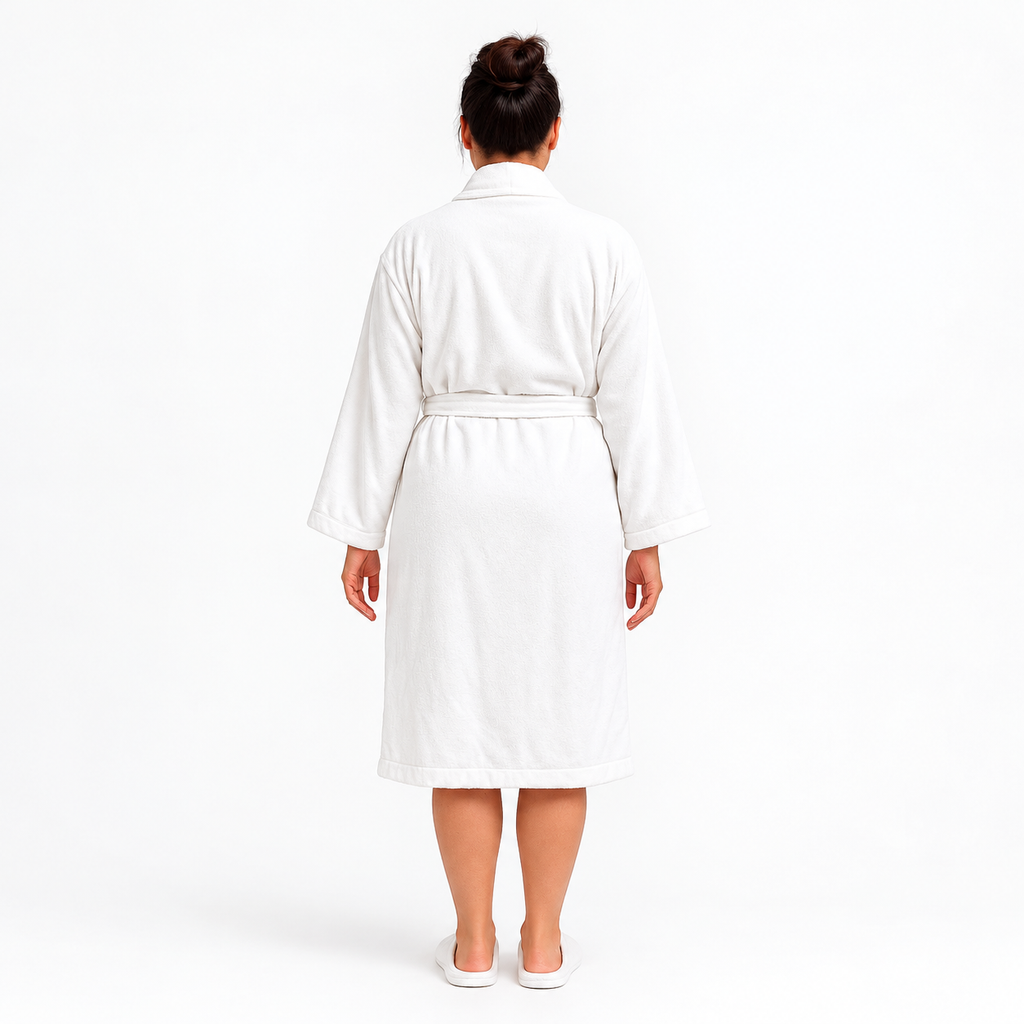 SILVORA 100 cotton bathrobe