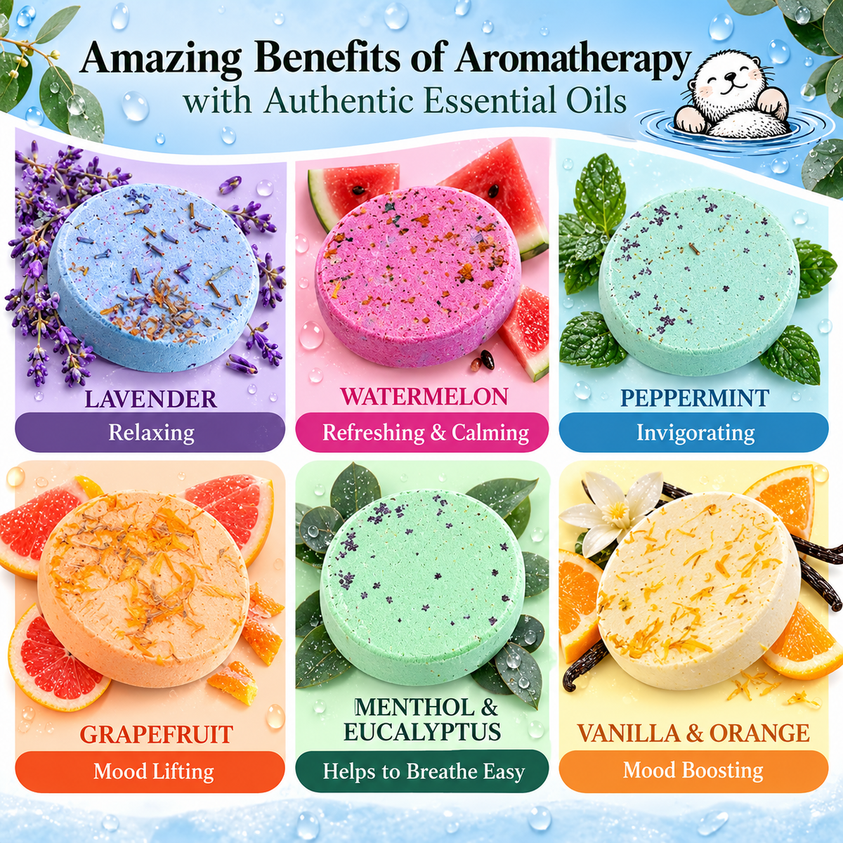 SILVORA shower steamers