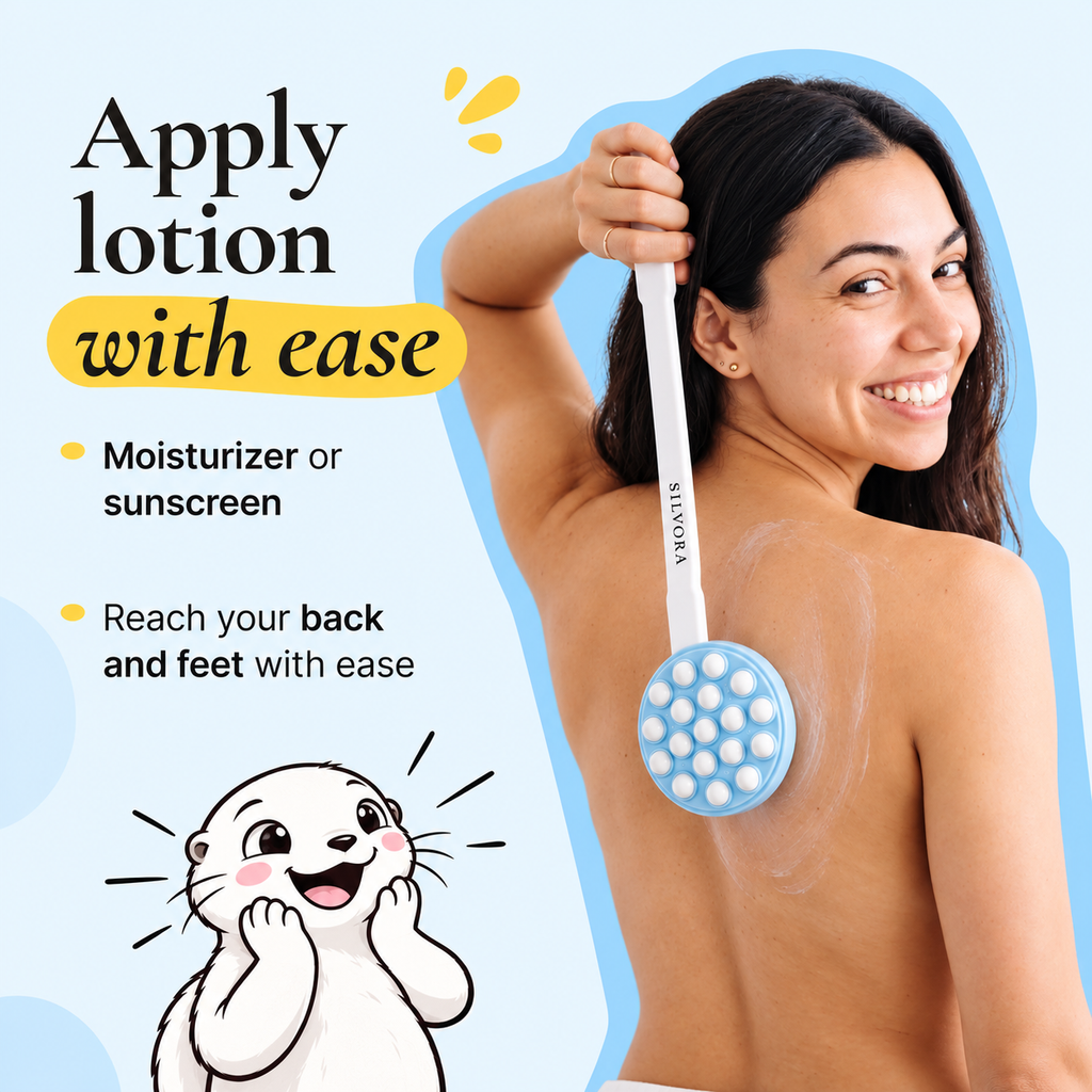 SILVORA back lotion applicator