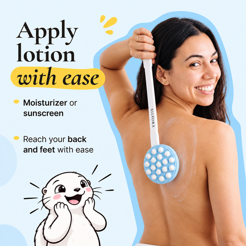 SILVORA back lotion applicator