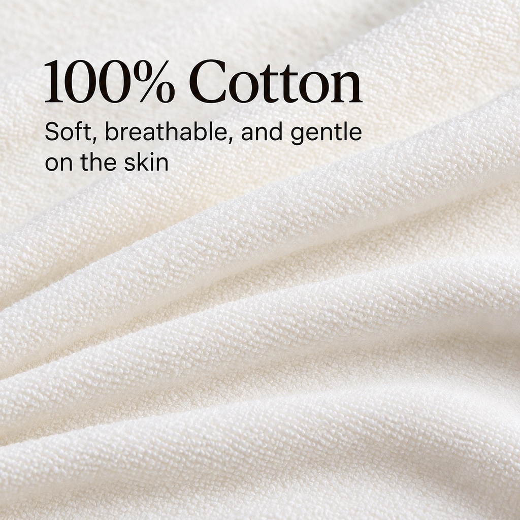 SILVORA 100 cotton bathrobe
