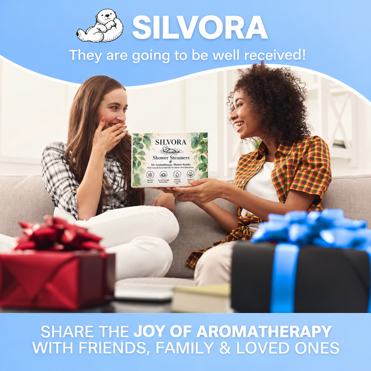 SILVORA shower steamers