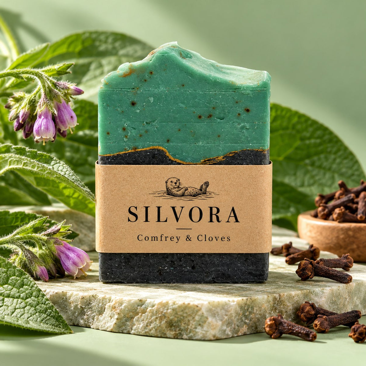 Comfrey & Cloves soap